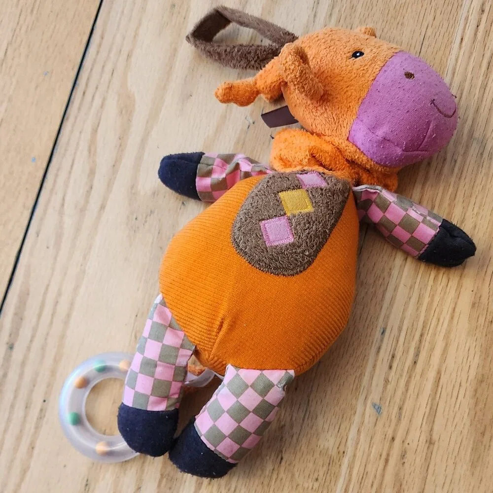 Parents Giraffe Baby Rattle Toy